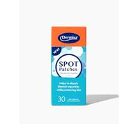 Dermisa Cerotti idrocolloidali per brufoli ed eruzioni cutanee, trattamento ad azione rapida per acne, invisibili e traspiranti, senza profumo, senza parabeni e colo, 1 confezione