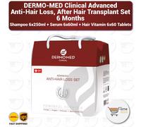 DERMO-MED Clinical Advanced Anti-Hair Loss, dopo il trapianto di capelli Set ...