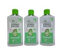 DERMOBAGNO RINFRESCANTE CON ALOE VERA E BAVA DI LUMACA N 3 PEZZI (tot 1200 ML)