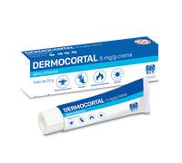Dermocortal crema cortisone 5 mg/g Crema antinfiammatoria per le dermatiti e gli eczemi, 20 g