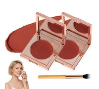 Dermocosmetic CC Cream Occhiaie Con Pennello, CC Undereye Corrector，Rosso | Correttore Occhiaie CC Cream, Illuminante Sotto Gli Occhi, Copre Le Occhiaie E Ammorbidisce Le Linee Sottili