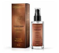 Dermocura Cristalli Liquidi per Capelli Azione Anticresco e Ristrutturante - Siero Capelli Professionale con Olio di Argan Ripara Doppie Punte e Dona Luminosità - Capelli Immediatamente Lisci 100 ml