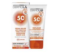 dermolab crema solare anti-macchia viso e col