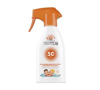 Dermolab Crema Solare Bimbi Spray Viso e Corpo SPF 50+, Resistente all'Acqua- 250 ml