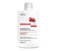 Vebix Dermoline Energizzante - Bagnodoccia con Estratto di Melograno, 500ml