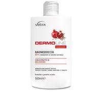 Vebix Dermoline Energizzante - Bagnodoccia con Estratto di Melograno, 500ml