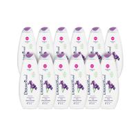 Dermomed, Bagnodoccia Iris, Rispetta la Pelle Rendendola Profumata e Morbida, con Acido Ialuronico, 100% Made in Italy, pH 5.5, Dermatologicamente Testato, 12 Confezioni 650 ml
