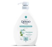 Dermomed, Crema di Sapone Mani Muschio Bianco, Rispetta la Pelle Rendendola Profumata e Morbida, con Acido Ialuronico, pH Neutro, Made in Italy, Dermatologicamente Testato, Dispenser 1L