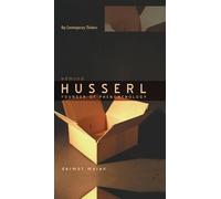 Dermot Moran Edmund Husserl (Tascabile) Key Contemporary Thinkers