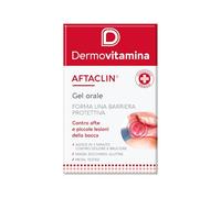 Dermovitamina Aftaclin Gel Orale per Afte e piccole Lesioni della bocca 7ml