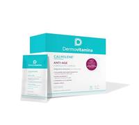 Dermovitamina - Calmilene Anti Age Formula HD - Confezione da 30 Bustine | Collagene da Bere - Con Collagene e Acido Ialuronico, Vitamina A, Biotina e Zinco - Gusto Vaniglia - Senza Glutine o Lattosio