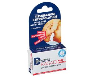 Dermovitamina DERMOVITAMINA RAGADI NASO E LABBRA LIPOGEL RIGENERANTE 8 ML