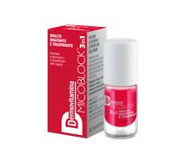 Dermovitamina Smalto Micoblock 3 in 1 Idratante e Traspirante Rosso 5 ml