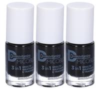 Dermovitamina Micoblock® 3 in 1 Smalto Idratante e Traspirante Nero 3