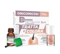 Dermovitamina Micoblock 3 in 1 Tratta e Colora Smalto Antifungo - 7+5ml
