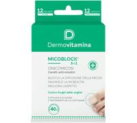 dermovitamina Micoblock Onicomicosi Patch Cerotto Anti Micotico 12 Pezzi