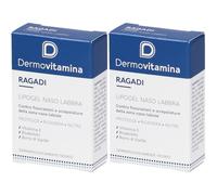 Dermovitamina Ragadi Naso Labbra Lipogel Riparatore 2x8 ml Gel