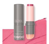 DEROL - 2 in 1 Colleting Romance Velvet Powder Blush Stick - 6 Colors #06 Rusty Red