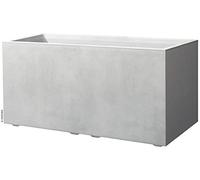 Deroma FIORIERA Millennium Rettangolare 79 CM Perla Giardino Piante VASI Interno CASA