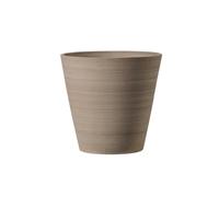 Deroma PRIMITIVO GRAFITE VASO CONICO IN TERRACOTTA PRIMITIVO GRAFITE VASO CONICO IN TERRACOTTA