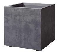 Deroma Vaso a cubo da 39cm colore antracite