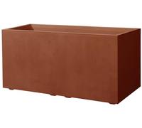DEROMA Vaso Cassetta in plastica Millennium 59cm Corten