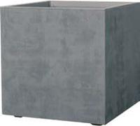 Deroma VASO CUBO MILLENNIUM 49x49 GRIGIO CHIARO