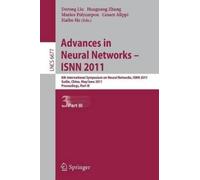 Derong Liu Advances in Neural Networks ISNN 2011 (Tascabile)