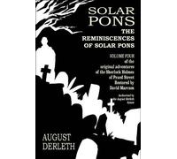 Derrick Belanger The Reminiscences of Solar Pons (Tascabile)