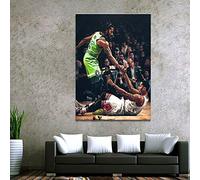 Derrick Rose - Dipinto su tela, motivo: giocatore di pallacanestro, decorazione da parete, 1 pezzo, 30 x 50 cm
