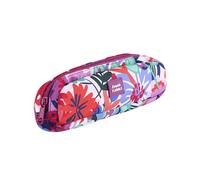 Derrière La Porte (DLP) Pochette per posate Anice (+ 3 posate) modello Mattina floreale Fleuri, multicolore, Sacchetto portaposate