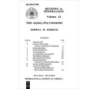 Derrill M. Kerrick The Al2SiO5 Polymorphs (Tascabile)
