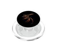 Derviscio Calligrafia Stile Giallo E Rosso Vector Art PopSockets PopGrip per MagSafe