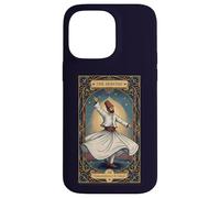 Dervish Sufi Tarocchi Carta Vorticosa Danza Spirituale Custodia per iPhone 14 Pro Max