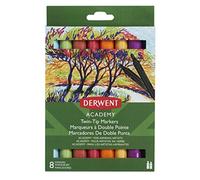 DERWENT Academy™ marker a doppia punta - Fine / scalpello - 8pz - 98208