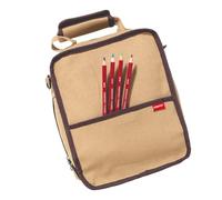 Derwent Carry-All Borsa in Tela, Capacità di 132 Matite più Accessori e Spazio per Blocco Schizzi, Manici e Tracolla Staccabile