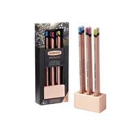 Derwent Fermacarte in Rame Metallizzato con 6 Matite, 2305626