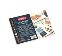 Derwent Inktense Album da Disegno con Carta Ruvida Pressata a Freddo, Contiene 20 Fogli Bianchi per Acquerello, Adatto per Tecniche di Stratificazione Professionale, 22,9 x 30,5 cm (2305836)