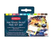 Derwent Inktense Pittura Pan Set da Viaggio Palette #1