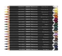 Derwent Procolour Set di 24 Matite Colorate con Anima Rotonda da 4 mm e Consistenza Liscia in una Confezione Regalo di Legno, Adatte a Disegnare e Colorare