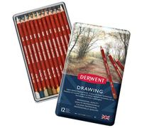 Derwent Matite da Disegno Set di Matite Colorate 6 12 24 Custodia in...