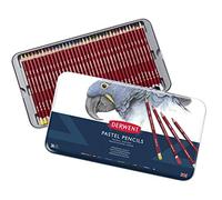 Derwent Pastel Set di 36 Matite Acquarellabili Colorate per Disegnare e Scrivere, Ideali per Sfumature e Stratificazioni, Astuccio in Metallo Incluso Qualità Professionale