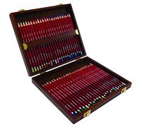 Derwent Pastel Set di 48 Matite Acquarellabili Colorate per Disegnare e Colorare, Ideali per Sfumature e Stratificazioni, Astuccio in Legno Incluso, Qualità Professionale