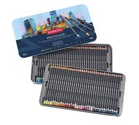 Derwent Procolour Set di 72 Matite Colorate con Anima Rotonda da 4 mm e Consistenza Liscia in una Confezione Regalo di Legno, Adatte a Disegnare e Colorare