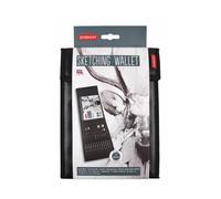 Derwent Sketching Wallet Art Set portatile dal design elegante e pratico materia