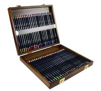 Derwent Studio Confezione da 48 Matite Colorate in Scatola di Legno, multicolore