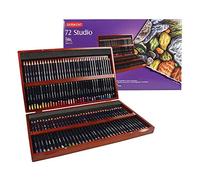 Derwent Studio Confezione da 72 Matite Colorate in Scatola di Legno, multicolore