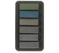 Derwent XL 6 Blocchi di Grafite in Scatola di Metallo