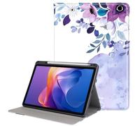 Derwere per Xiaomi Redmi Pad 2 Cover con Portapenne Silicone Antiurto Custodia per Redmi Pad 2 4G 11 Pollici 2025,SCH