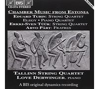 Derwingertallinn 4Te Chamber Music from Estonia (Tallinn Quartet, Derwinger (CD)
